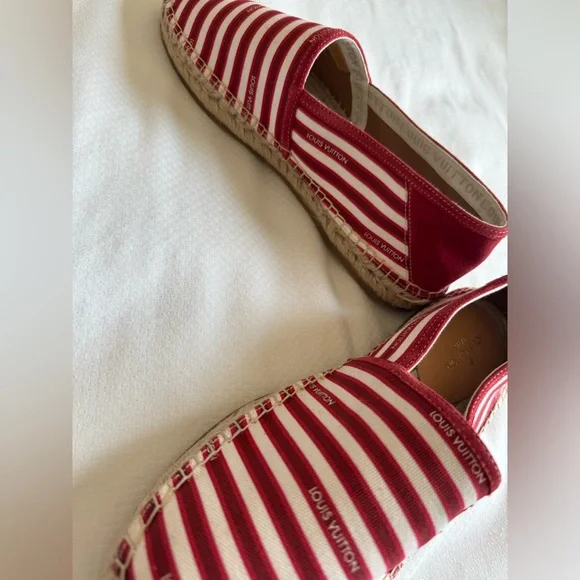 🙏LV Bidart Espadrille Shoes-Size8 - Picture 13 of 17
